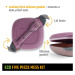 UCO Gear Jídelní sada UCO ECO Mess Kit 5 dílná - Plum Purple