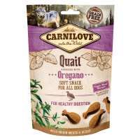 CARNILOVE Dog Semi Moist Snack Quail enriched with Oregano 200 g