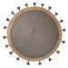 Kusový koberec Lunara Jute Circle Grey 150×150 (průměr) cm