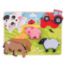 Bigjigs Toys Vkládací puzzle farma