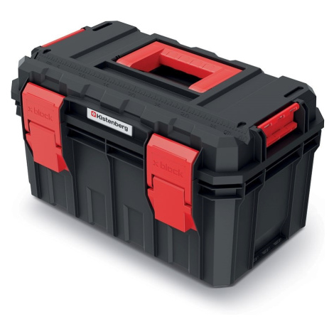 Prosperplast Kufr na nářadí ESE BLOCKED PRO 45x28x26,4 cm černo-červený