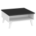 ArtCross Konferenční stolek Nord-06 Barva: dub sonoma světlý/bílá