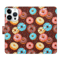 iSaprio flip pouzdro Donuts Pattern pro iPhone 15 Pro