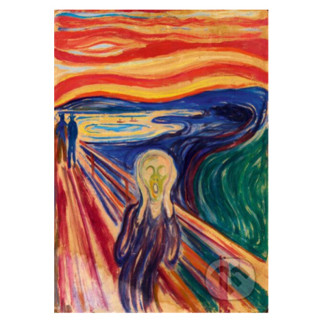 Munch - The Scream, 1910 - puzzle z kategorie Umělecké