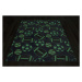 Protiskluzový dětský koberec Lumine míče - svítící