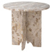 Mramorový kulatý odkládací stolek ø 46 cm Jasmia – Bloomingville