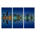 Vícedílné plátno Panorama Miami V Noci II. Varianta: 40x60