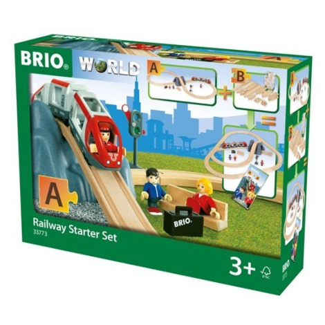 Brio 33773 vláčkodráha osmička s tunelem, startovací sada