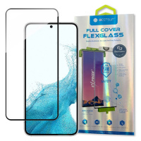 Bestsuit 3D Edge Nano Flexi Glass celoplošná fólie z tvrzeného skla s rámečkem Samsung Galaxy S2