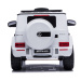 HračkyZaDobréKačky Dětské elektrické autíčko Mercedes G63 AMG bílé
