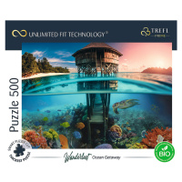 TREFL -  Puzzle 500 UFT - Brána oceánu