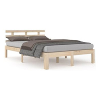 Rám postele masivní dřevo 200 × 200 cm, 814774