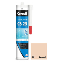 Silikon sanitární Ceresit CS25 46 karamel 280 ml