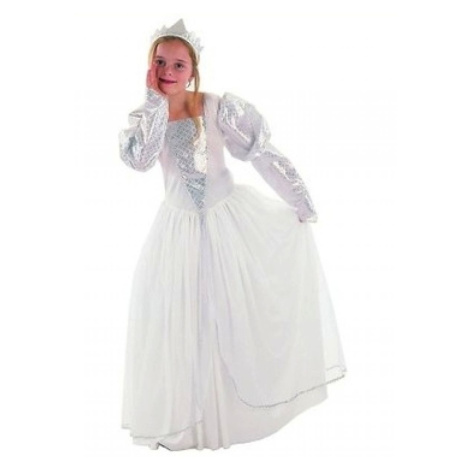 Made Dětský kostým Princezna bílá vel. M