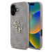 Guess PU 4G Metal Logo kryt pro iPhone 16 růžový