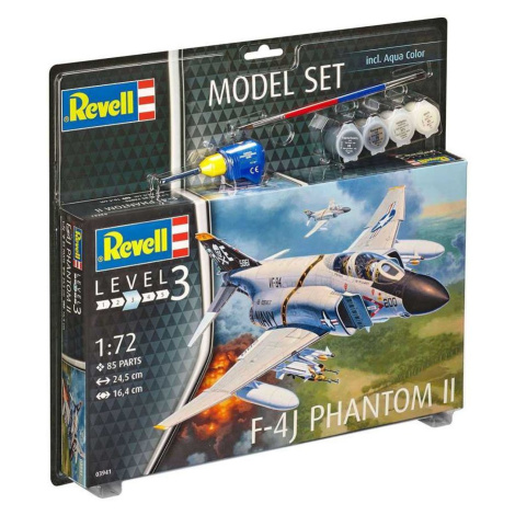 Revell 03941 model set letadlo f-4j phantom ii 1:72
