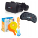 Brýle Vr 3D 360 Stupňů+gamepad+sada Pro Hraní Stolního Ping Pongu