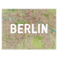 Mapa Berlin Map - Historical & Vintage Maps, 40 × 30 cm