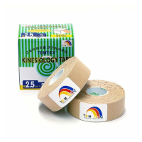 TEMTEX  kinesio tape classic béžová tejpovací páska 2 x 2,5cm x 5m