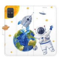 iSaprio Flip pouzdro Space 06 pro Samsung Galaxy A71