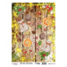 Rýžový papír Cadence A4 - Vánoční kolekce prostřený stůl Aladine
