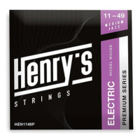 Henry’s HEN1149P PREMIUM serie, Nickel Wound 11 49