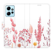 iSaprio flip pouzdro Pink Flowers 03 pro Xiaomi Redmi Note 12 5G