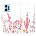 iSaprio flip pouzdro Pink Flowers 03 pro Xiaomi Redmi Note 12 5G