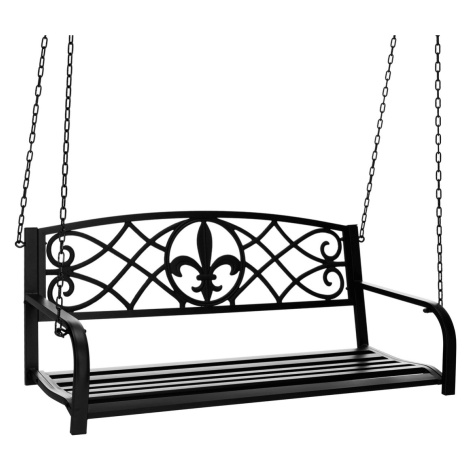 Zahradní houpačka, černá, ABEA