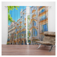 Sablio Závěs Barcelona Gaudi Casa Batllo 2: 2ks 140x250cm