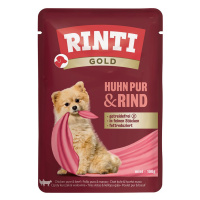 RINTI Gold kuřecí a hovězí 10 × 100 g