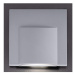 33327 - LED Schodišťové svítidlo ERINUS LED/0,8W/12V 4000K šedá