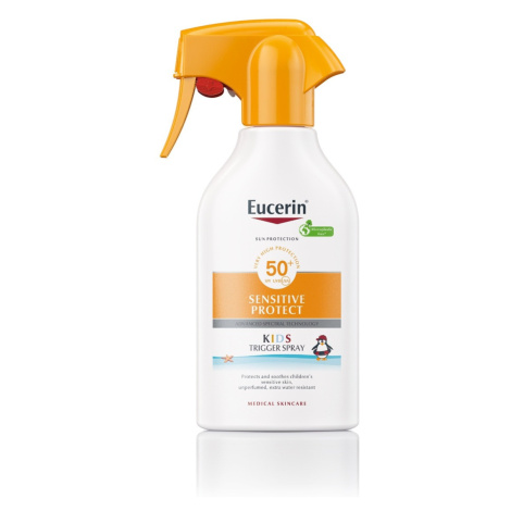 Eucerin SUN Sensitive Protect SPF50+ dětský sprej na opalování 250 ml