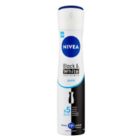 Nivea Black & White Invisible Pure antiperspirant ve spreji pro ženy 150 ml