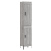 vidaXL Skříň highboard šedá sonoma 34,5 x 34 x 180 cm kompozitní dřevo