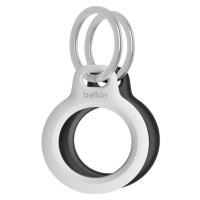 Belkin Secure holder pouzdro na AirTag s kroužkem černé/bílé (dual pack)