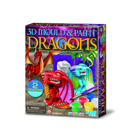 Sádrové odlitky - 3D draci
