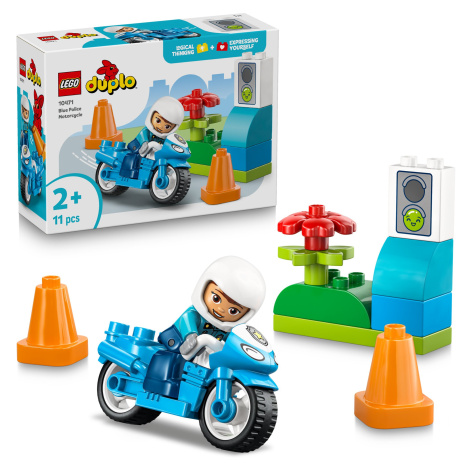 LEGO® DUPLO® Town 10471 Modrá policejní motorka