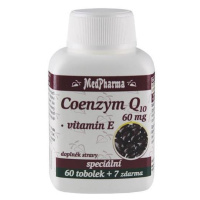 Medpharma Coenzym Q10 60 mg + vitamin E 67 tobolek