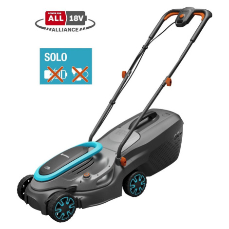 Akumulátorová sekačka Gardena PowerMax 32/18V P4A 14632-55 / 32 cm / 30 l / bez baterie / šedá/m