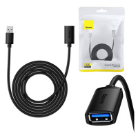 Prodlužovací kabel Baseus USB 3.0 samec-samice, řada AirJoy, 3 m (černý)