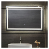 Aquamarin Koupelnové zrcadlo s LED osvětlením, 90 x 60 cm