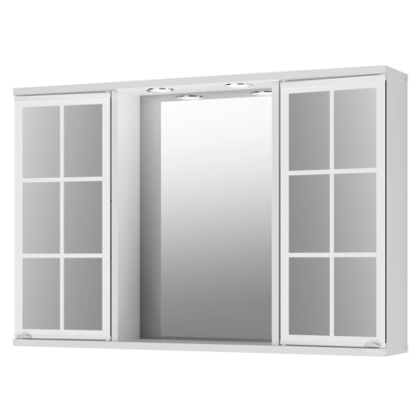 Jokey Zrcadlová skříňka Nia bílá 90 x 60,2 x 17,3 cm