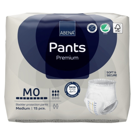 ABENA PANTS PREMIUM M0 KALHOTKY ABSORPČNÍ NAVLÉKACÍ, PRODYŠNÉ, BOKY 80-11