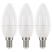 Teplé LED žárovky v sadě 3 ks E14, 5 W, 230 V - EMOS