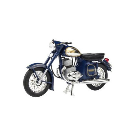 Abrex JAWA 350 Kývačka Automatic (1966) 1:18 - Modrá Kobaltová