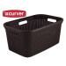 CURVER RATTAN STYLE 30476 Koš na prádlo 45 l hnědý