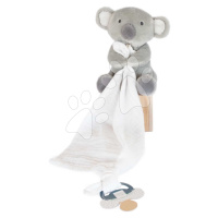 Plyšová koala se šňůrkou na dudlík Koala Dummy Holder Unicef ​​Collection Doudou et Compagnie v 