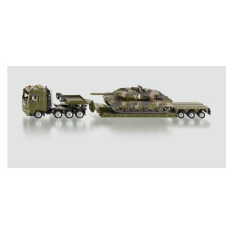 Siku Těžký transportér přepravující tank, 1:87