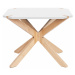 Muzza Konferenční stolek mister x 60 x 60 bílý